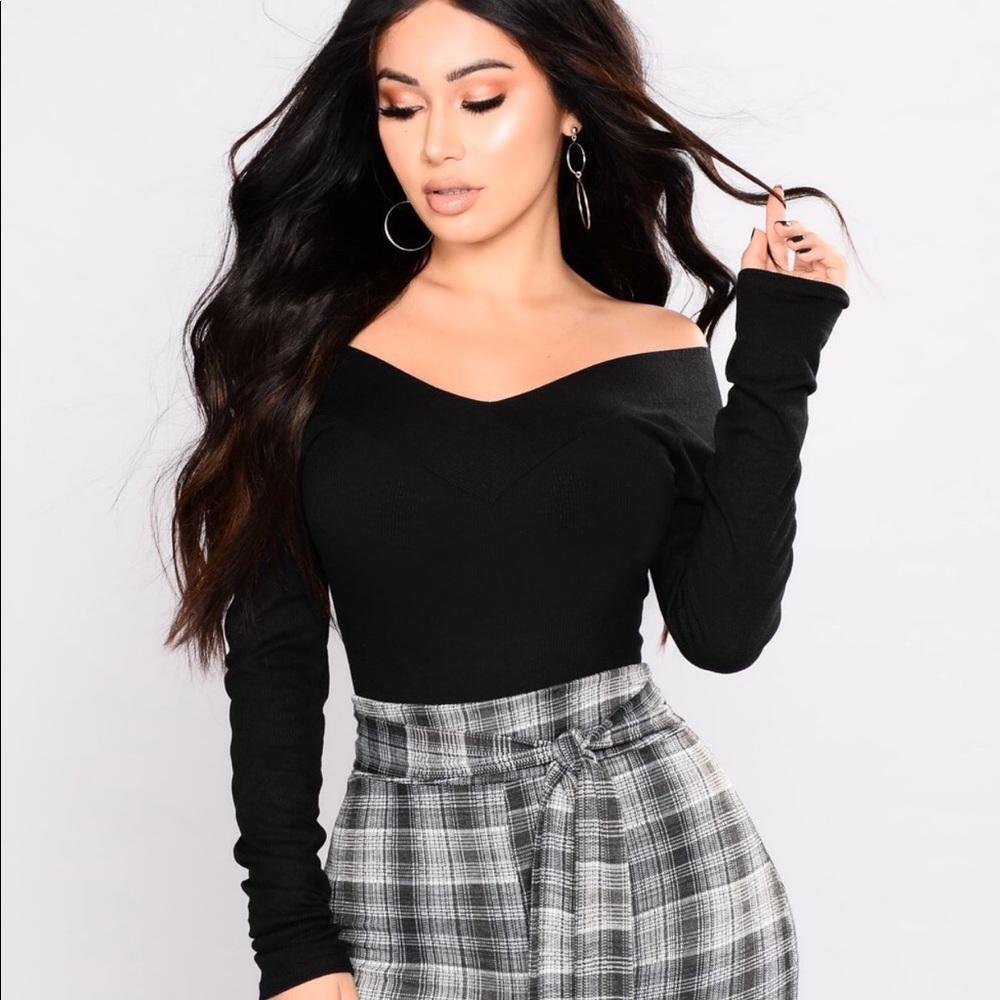 Black Bodysuit - Fashion Nova